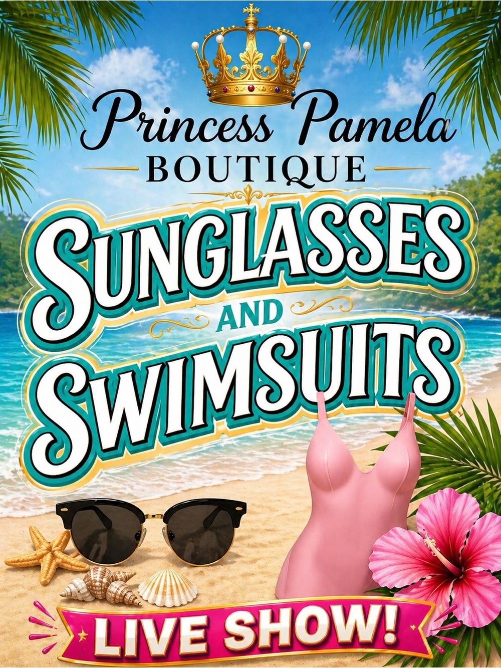 LIKE FOR NOTIFICATIONS TO LIVE SHOWS - Princess Pamela Boutique